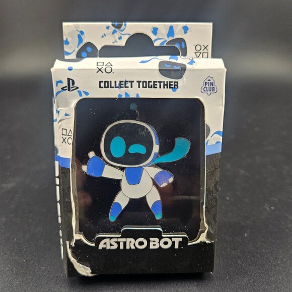 PlayStation Astro Bot Collectible Pin Club Enamel Pin Official Merchandise Boxed - Picture 5 of 5